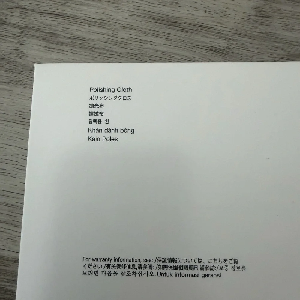 Apple cleaning cloth